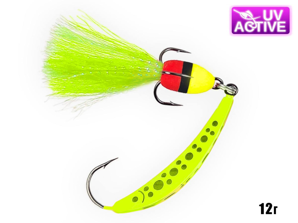 Блесна Лыжа 14г (Yellow) Блесна Лыжа 14г (Yellow)