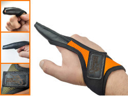 Напальчник для силового заброса Коготь L-XL (Оранжевый) Напальчник для силового заброса Коготь L-XL (Оранжевый)