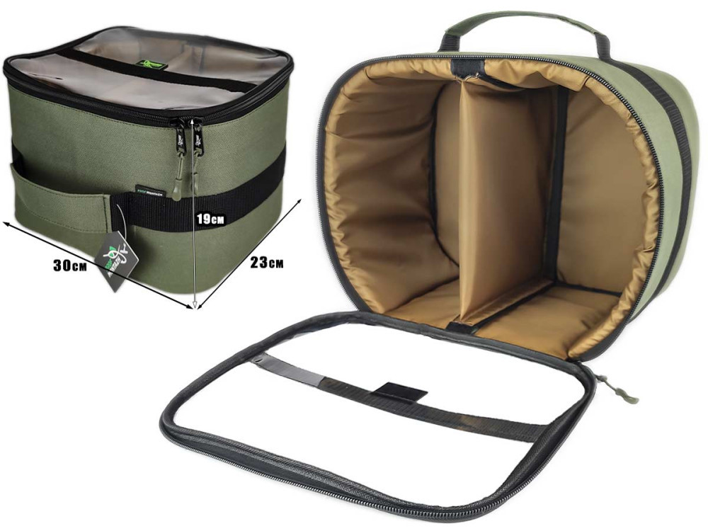 Большая сумка с прозрачным верхом на 2 отделения 11л Большая сумка с прозрачным верхом на 2 отделения 11л