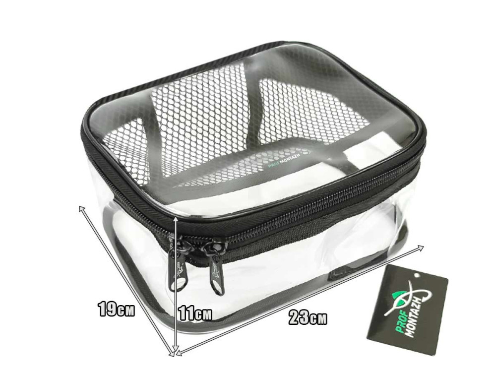 Прозрачный органайзер Crystal Bag M (23х19х11) Прозрачный органайзер Crystal Bag M (23х19х11)