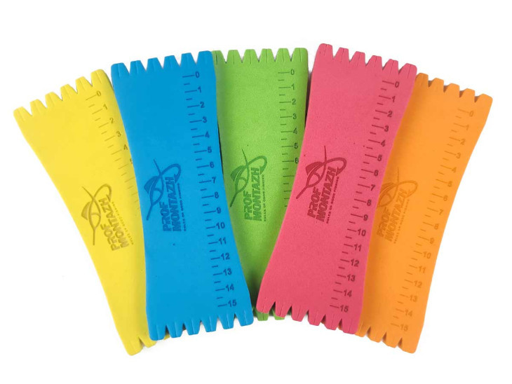EVA мотовило-повідочниця з лінійкою 7,5х21см (5шт1уп) EVA мотовило-повідочниця з лінійкою 7,5х21см (5шт1уп)