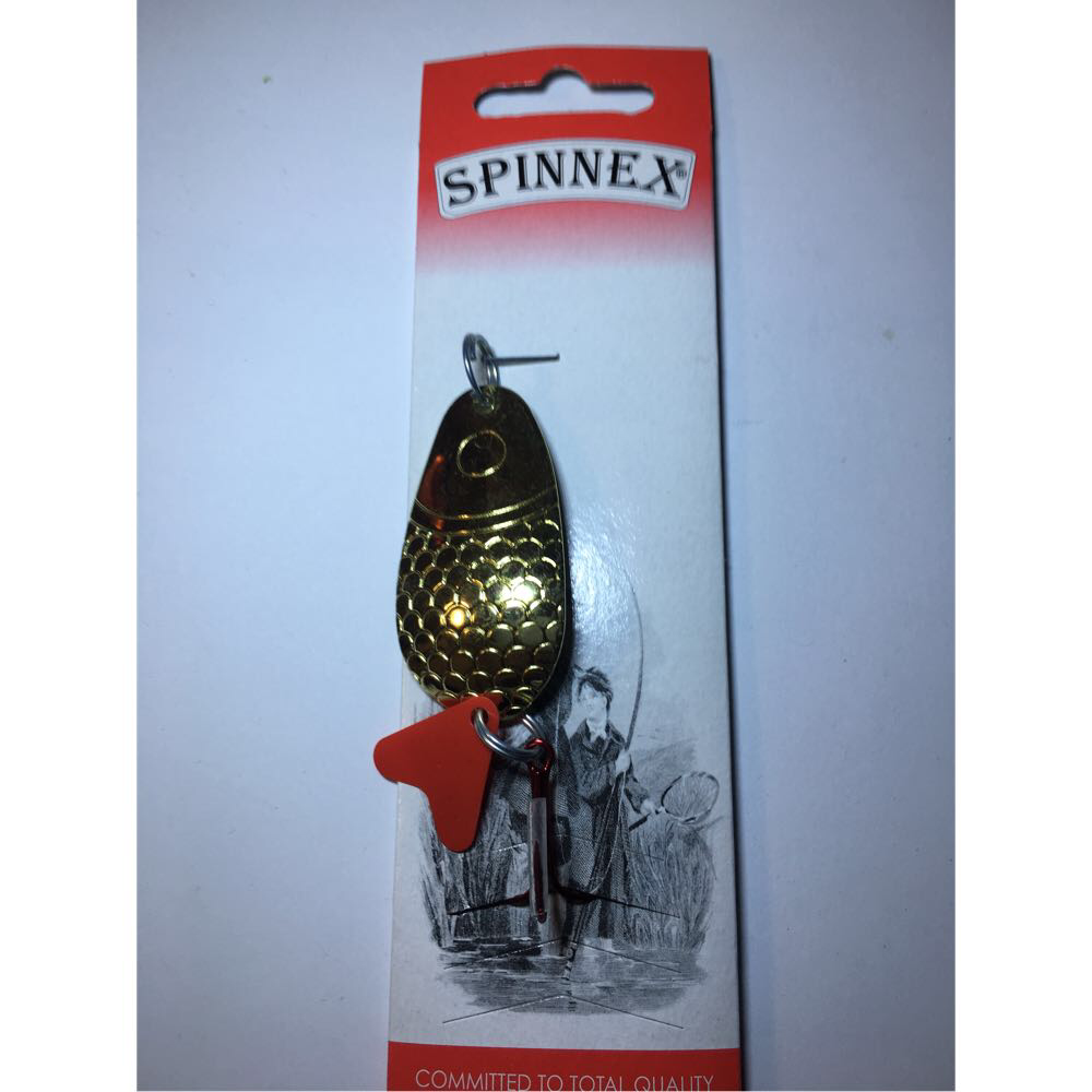 Блесна Spinnex Sima 18g gold Блесна Spinnex Sima 18g gold