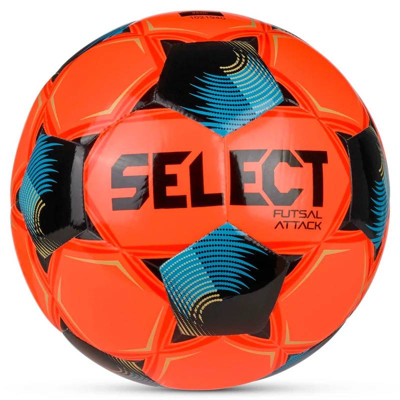 Футзальный мяч Select Futsal Attack v26, оранжево-синий, размер 4, 107347-010 Футзальный мяч Select Futsal Attack v26, оранжево-синий, размер 4, 107347-010
