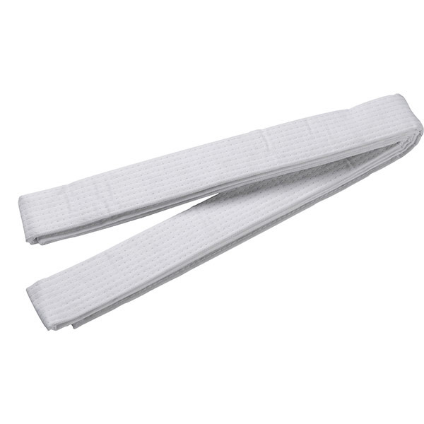 Пояс для единаборств белый GB-280W