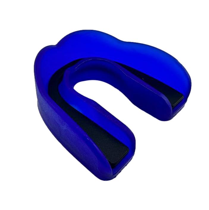 Капа взрослая односторонняя в футляре G-010 cиний-черный