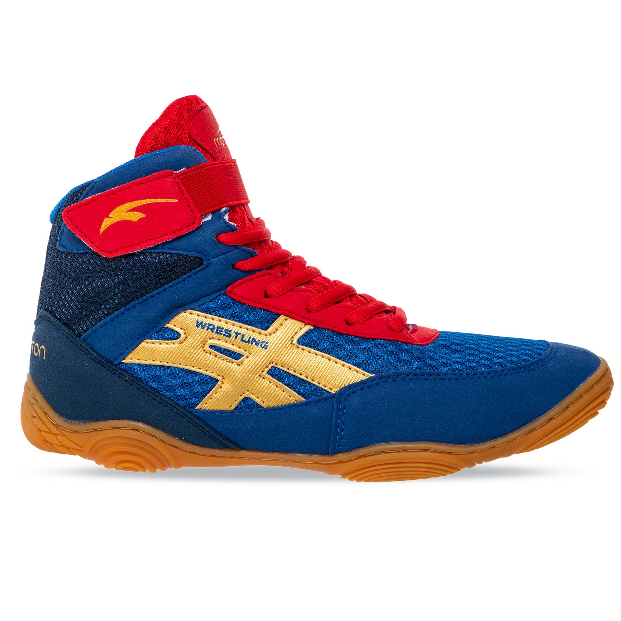 Борцовки Wrestling MARATON W4010-3 размер 36-40 синий-красный Борцовки Wrestling MARATON W4010-3 размер 36-40 синий-красный