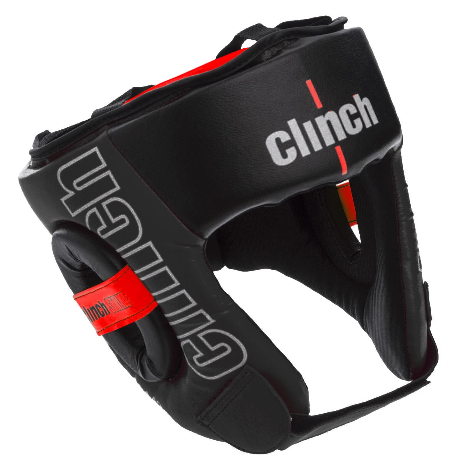 Шлем боксерский открытый PU CLINCH S-XL Чёрный C142-1 L Шлем боксерский открытый PU CLINCH S-XL Чёрный C142-1 L