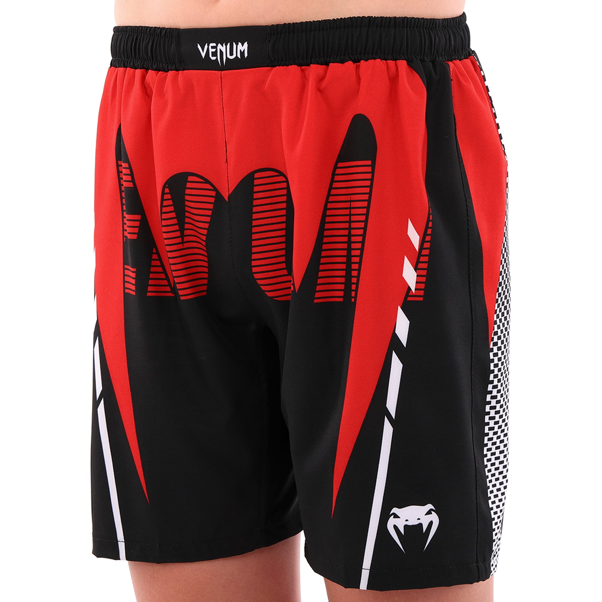 Шорты для смешанных единоборств детские ММА VNM 2XS-L черный-красный V5030 Шорты для смешанных единоборств детские ММА VNM 2XS-L черный-красный V5030