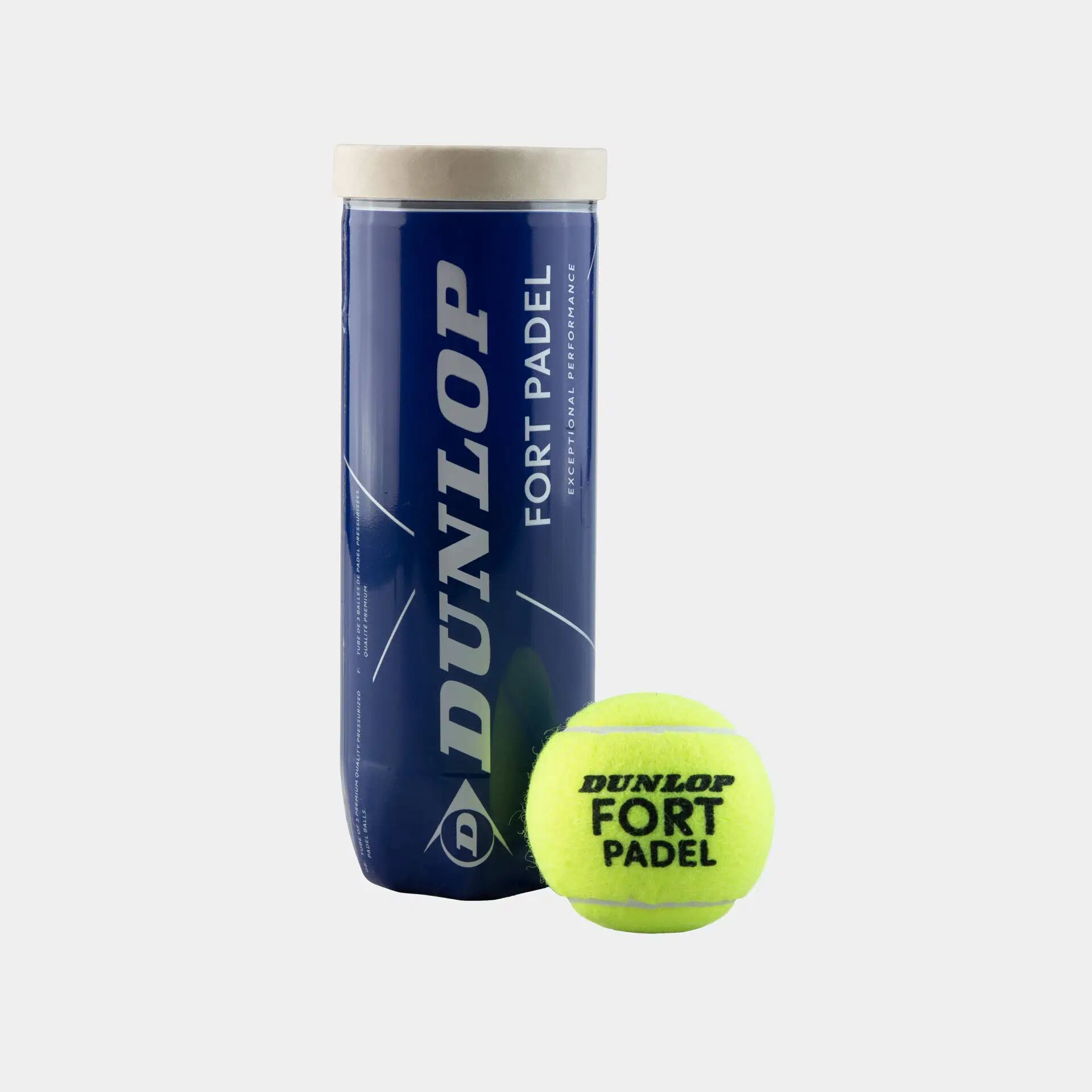 Мячи для падл-тенниса Dunlop FORT PADEL 3PET 601555 (Оригинал) Мячи для падл-тенниса Dunlop FORT PADEL 3PET 601555 (Оригинал)