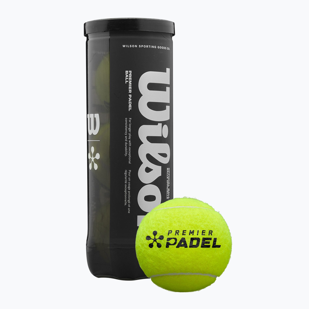Мячи для падл-тенниса Wilson PREMIER PADEL 3 BALL CAN YEL WR8908401001 (Оригинал) Мячи для падл-тенниса Wilson PREMIER PADEL 3 BALL CAN YEL WR8908401001 (Оригинал)