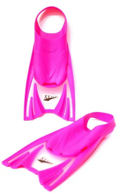 Ласты для плавания Seal детские 25-29р.  Розовый