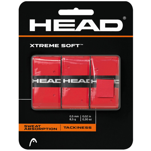 Намотки HEAD Xtremesoft Grip Overwrap 285-104 red (3шт.) (Оригинал) Намотки HEAD Xtremesoft Grip Overwrap 285-104 red (3шт.) (Оригинал)