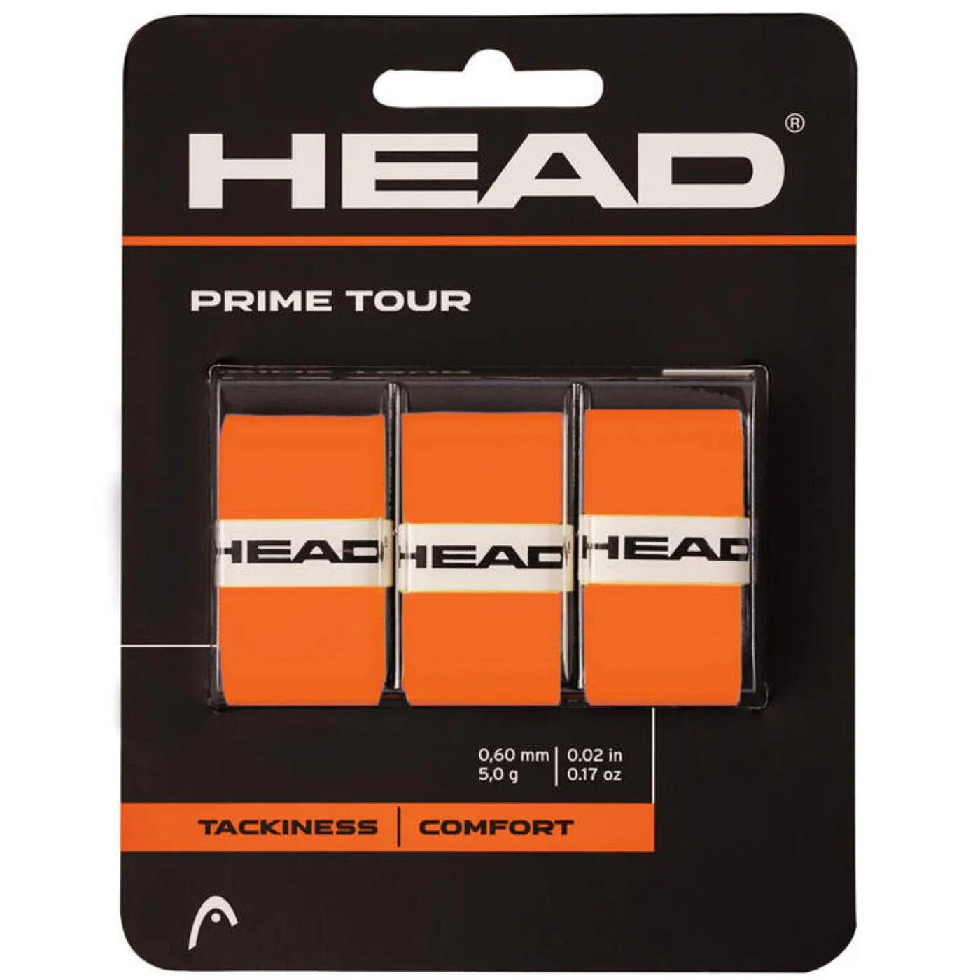 Намотки для теннисной ракетки Head Prime Tour 3 шт. оранжевые 285-621-OR (Оригинал) Намотки для теннисной ракетки Head Prime Tour 3 шт. оранжевые 285-621-OR (Оригинал)