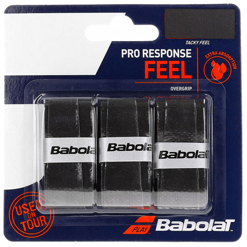 Намотки на теннисную ракетку Babolat Pro Response Black (3 шт.) 653048-105 (Оригинал)