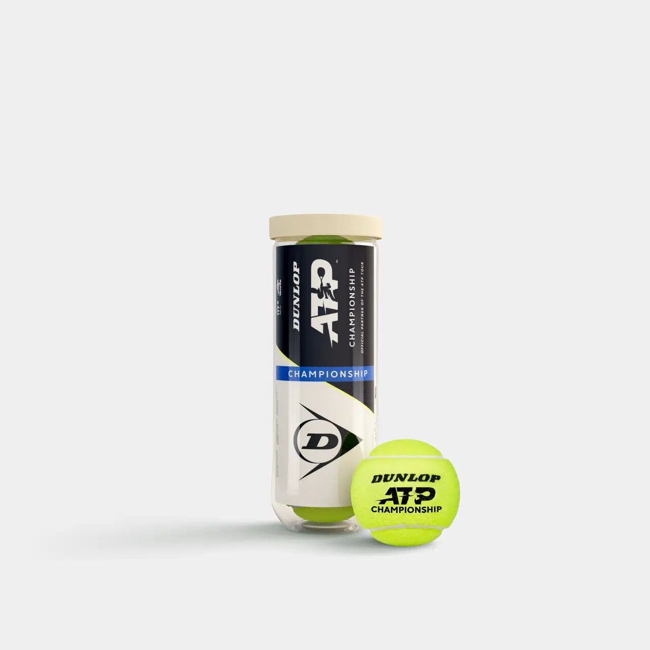 Мячи для тенниса Dunlop ATP Official 3B пластик банка 601626 (Оригинал) Мячи для тенниса Dunlop ATP Official 3B пластик банка 601626 (Оригинал)
