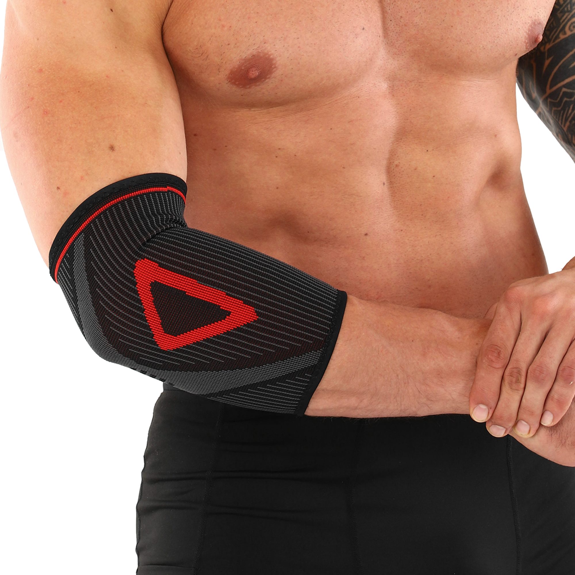 Налокотник эластичный с фиксирующим ремнем SIBOTE 1шт ST-7208 Налокотник эластичный с фиксирующим ремнем SIBOTE 1шт ST-7208