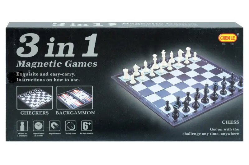 Шахматы магнитные 3в1 98703 Шахматы магнитные 3в1 98703