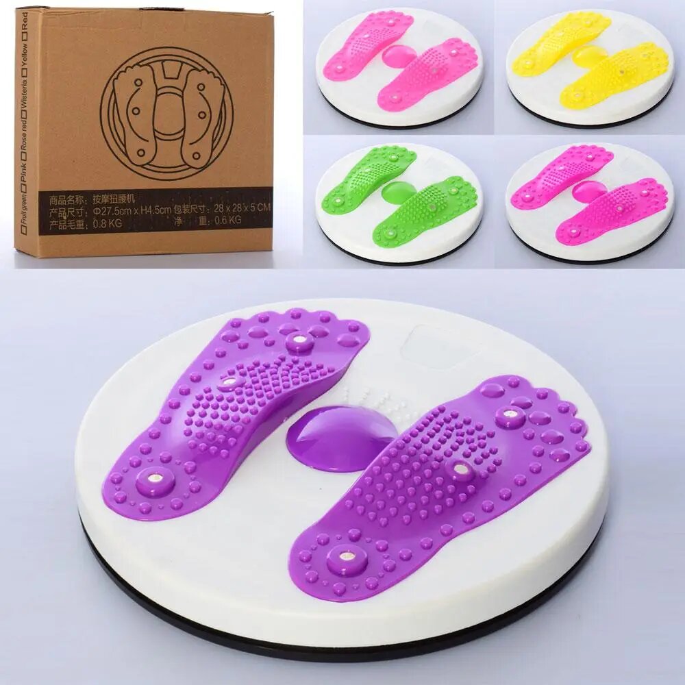 Диск-вращения здоровья массажный GV-0804 Красный Диск-вращения здоровья массажный GV-0804 Красный