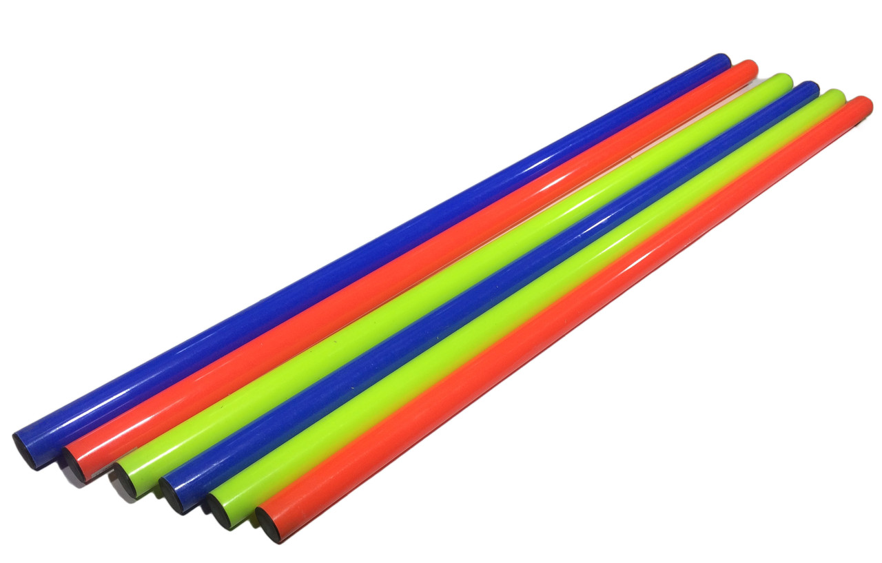 Палка гимнастическая тренировочная пластик GI-7286-120