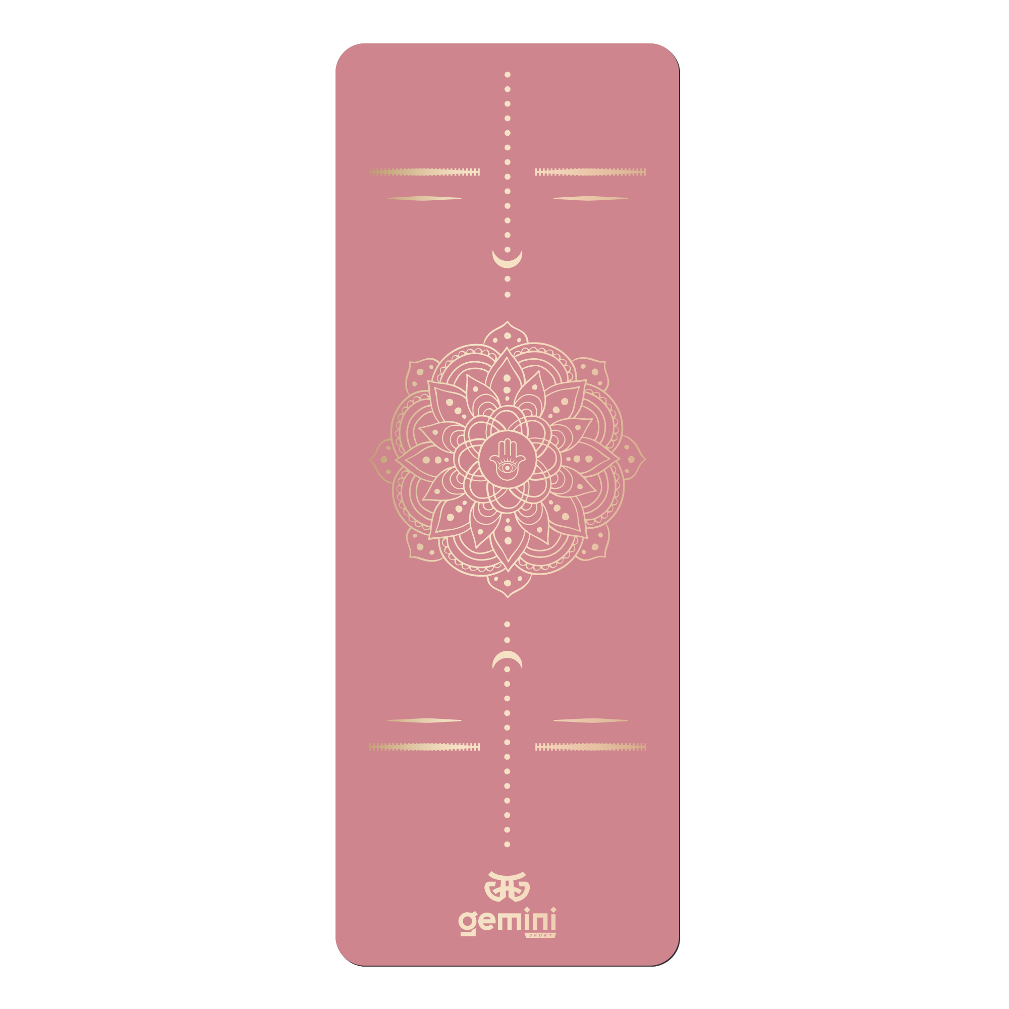 Коврик для йоги каучуковый полиуретан Pro Gemini Sport 183см*68см*5мм PUY-3900-15 Коврик для йоги каучуковый полиуретан Pro Gemini Sport 183см*68см*5мм PUY-3900-15