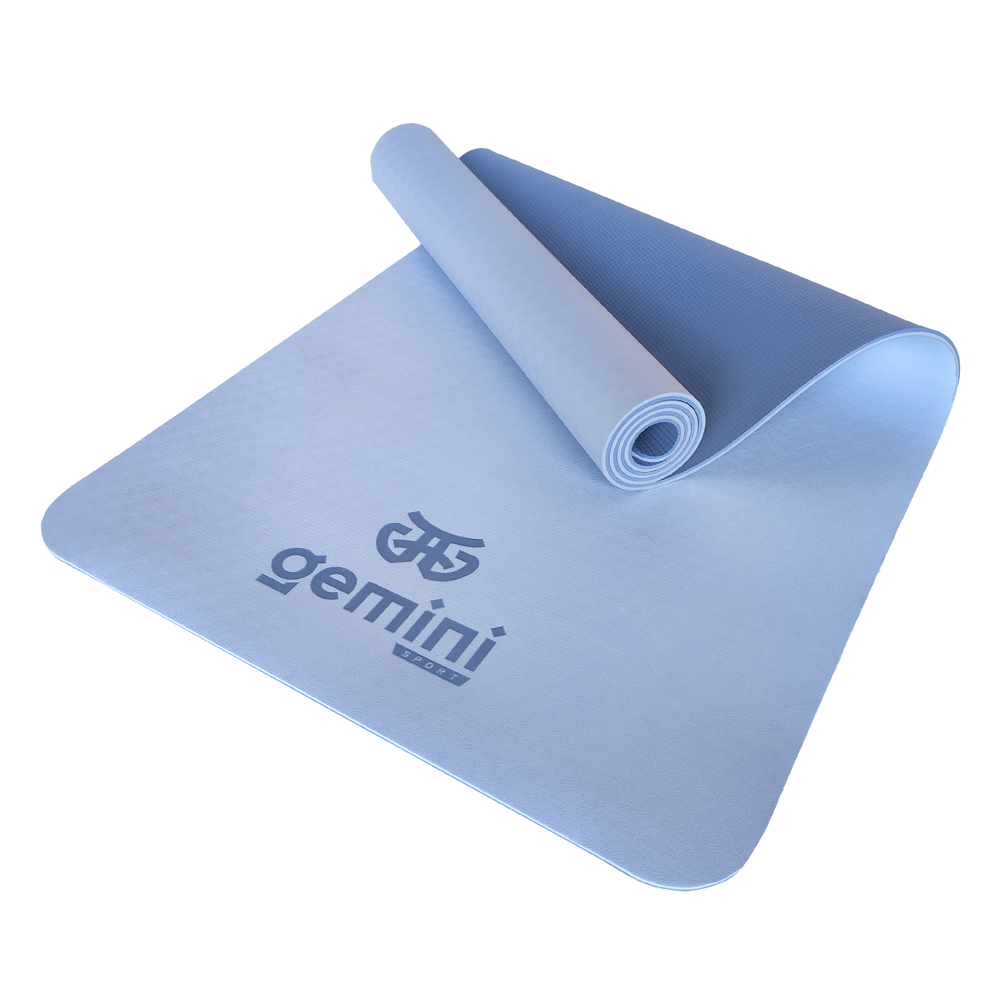 Коврик для фитнеса и йоги Gemini Sport TPE+TC 6мм GE-60002