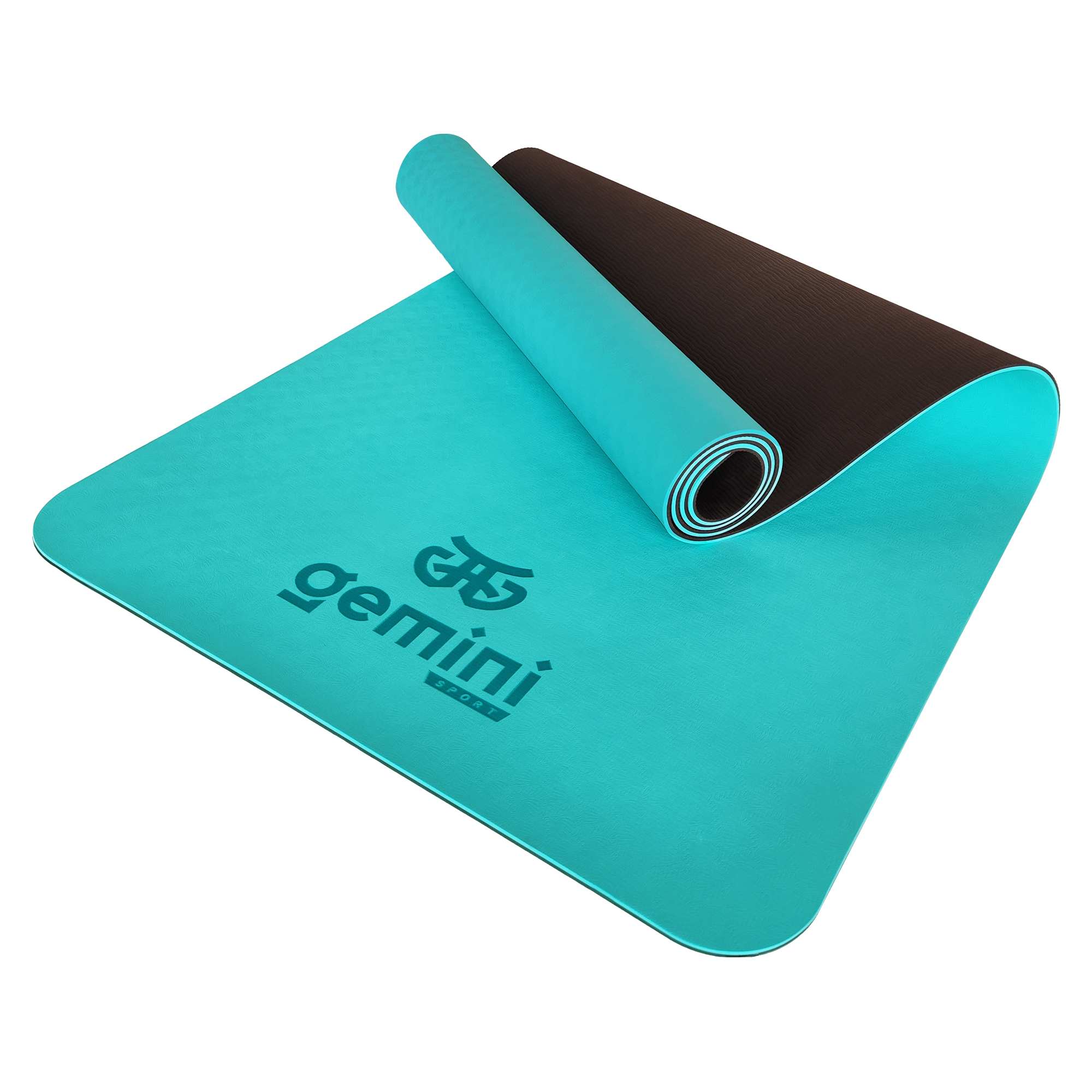 Коврик для фитнеса и йоги Gemini Sport TPE+TC 6мм GE-60023 Коврик для фитнеса и йоги Gemini Sport TPE+TC 6мм GE-60023