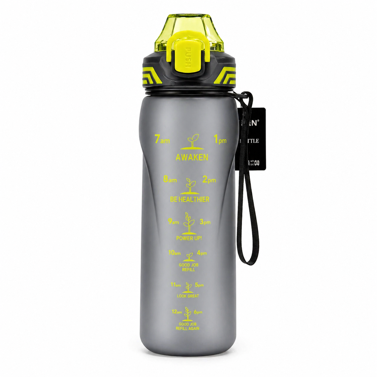 Бутылка для воды EYUN 1000ml YY-599 Серый