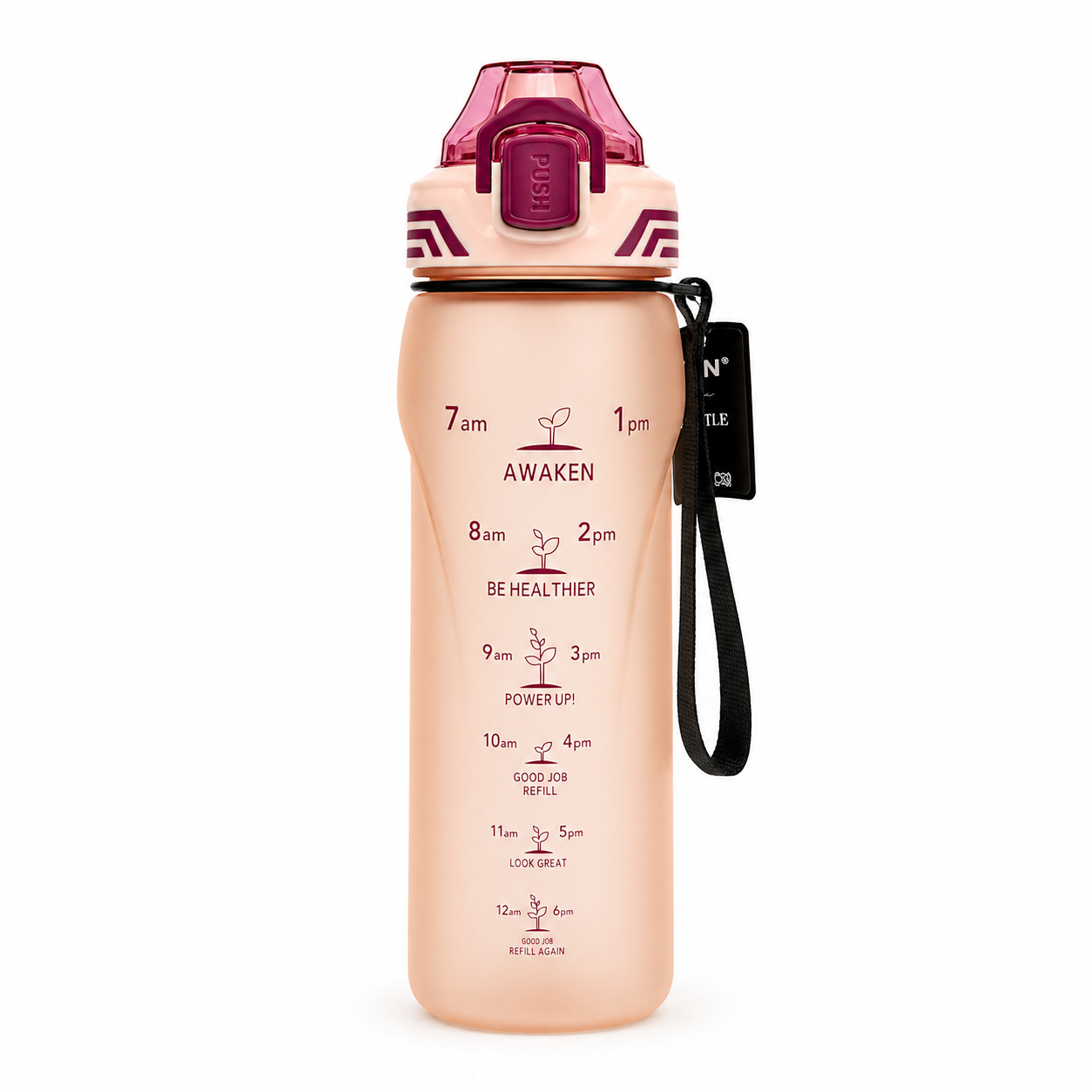 Бутылка для воды EYUN 1000ml YY-599 Розовый