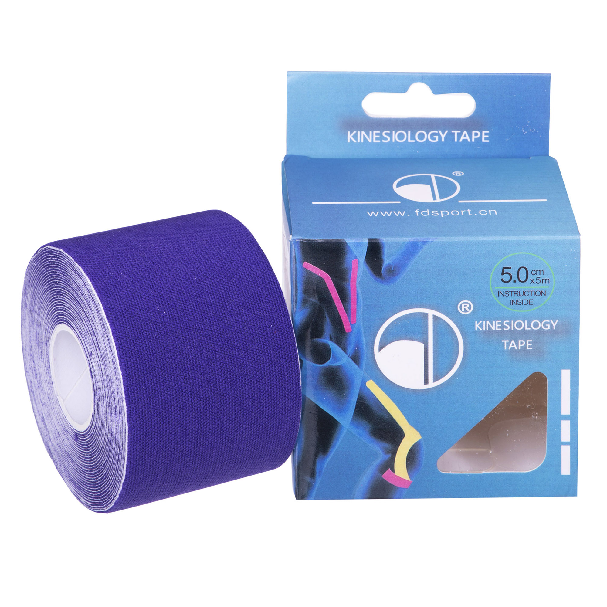 Кинезио тейп (Kinesiology tape) BC-4863-5 Фиолетовый