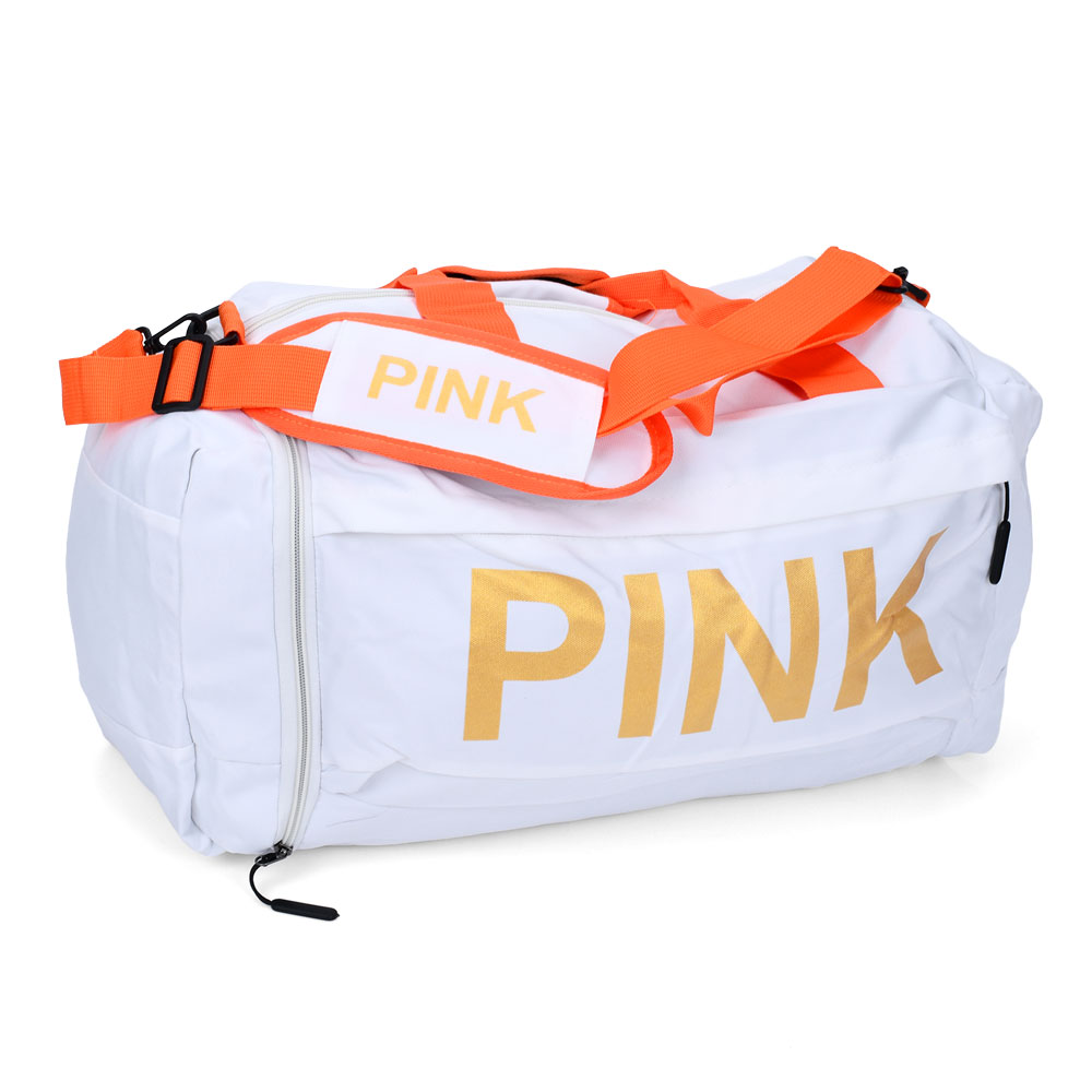 Спортивная сумка PINK FG-240502011A 50×23×20 см Белый