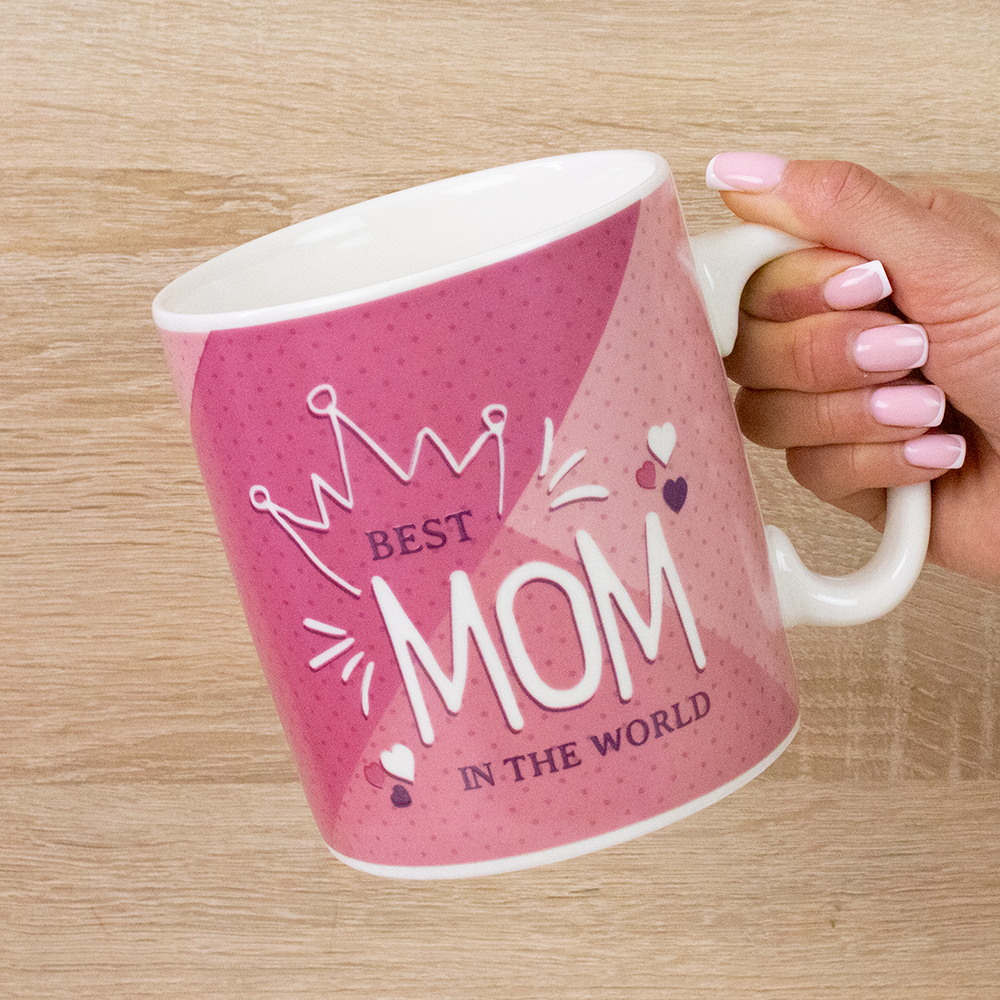 Кружка Гигант Лучшая мама на свете - Best MOM in the world (розовая) Кружка Гигант Лучшая мама на свете - Best MOM in the world (розовая)
