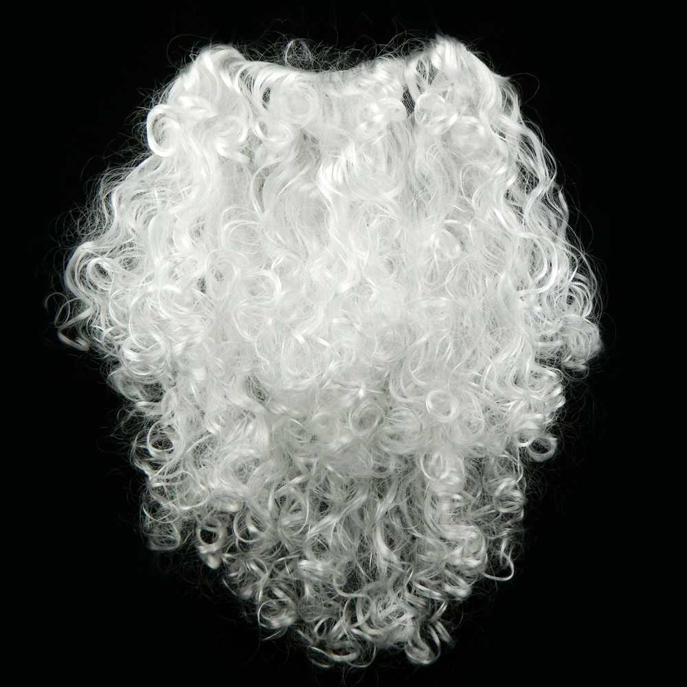 Борода Деда Мороза 50см большая Борода Деда Мороза 50см большая