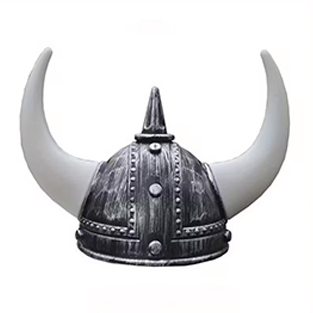 Шлем Варяга с рогами (серебро антик)