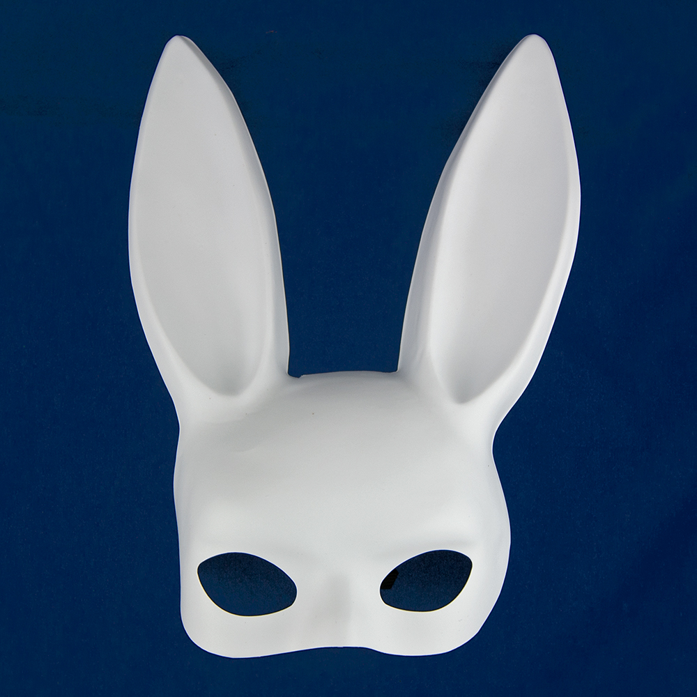 Маска Кролик PlayBoy Light (белая)