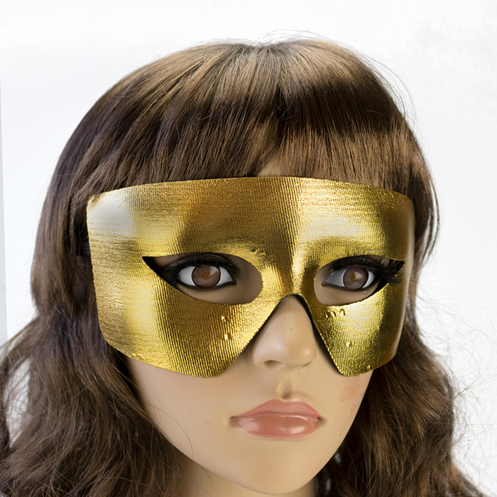 Венецианская маска Мистер Х (золото) Венецианская маска Мистер Х (золото)