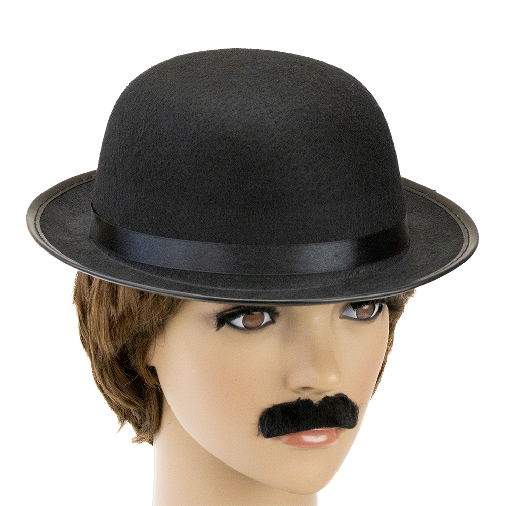 Шляпа детская Котелок фетр (черная) Шляпа детская Котелок фетр (черная)