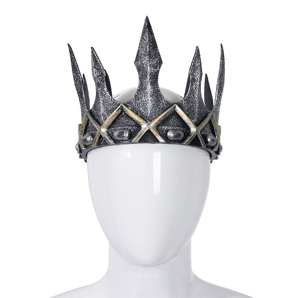 Корона Косплей Средневековая (серебро антик) Корона Косплей Средневековая (серебро антик)