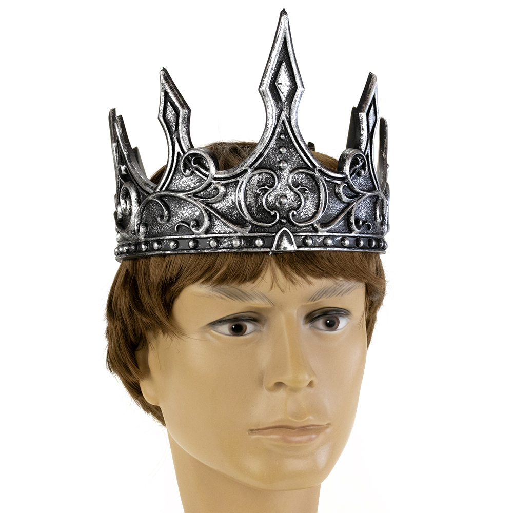 Корона Косплей Античная (серебро антик)