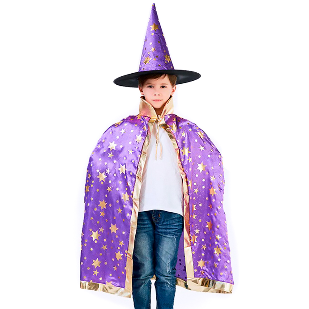 Маскарадный костюм Волшебник (фиолетовый) Маскарадный костюм Волшебник (фиолетовый)