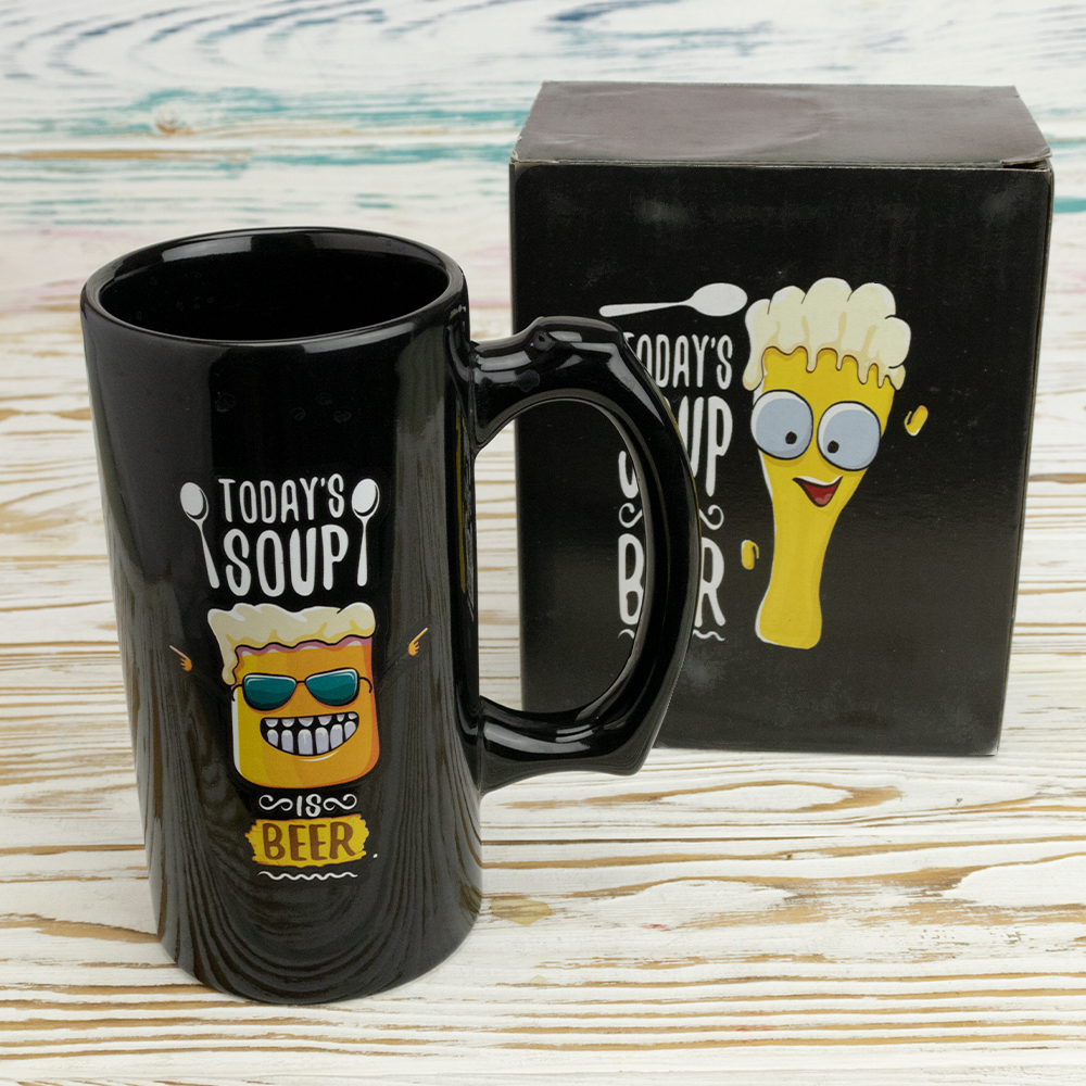 Пивная кружка  Today's soup BEER 12726