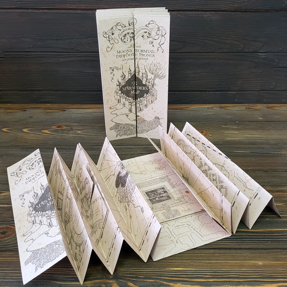 Карта мародеров Гарри Поттер Карта мародеров Гарри Поттер