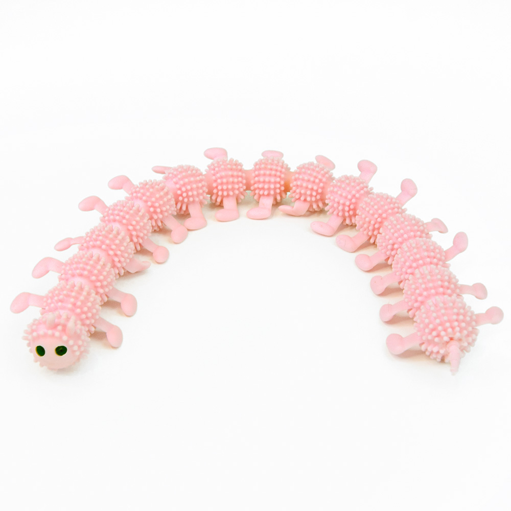 Антистресс игрушка Сороконожка (розовая) Антистресс игрушка Сороконожка (розовая)