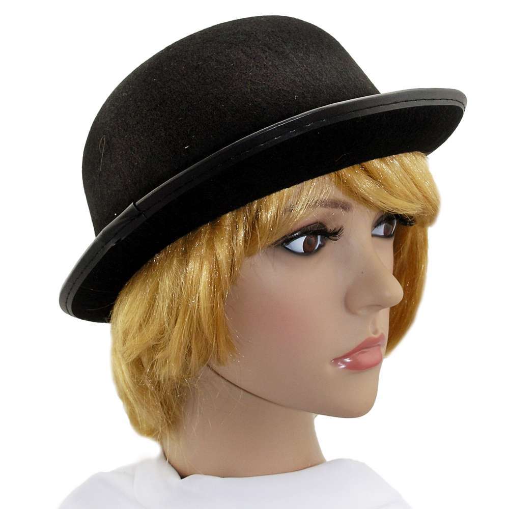 Шляпа Котелок фетр (черный) Шляпа Котелок фетр (черный)