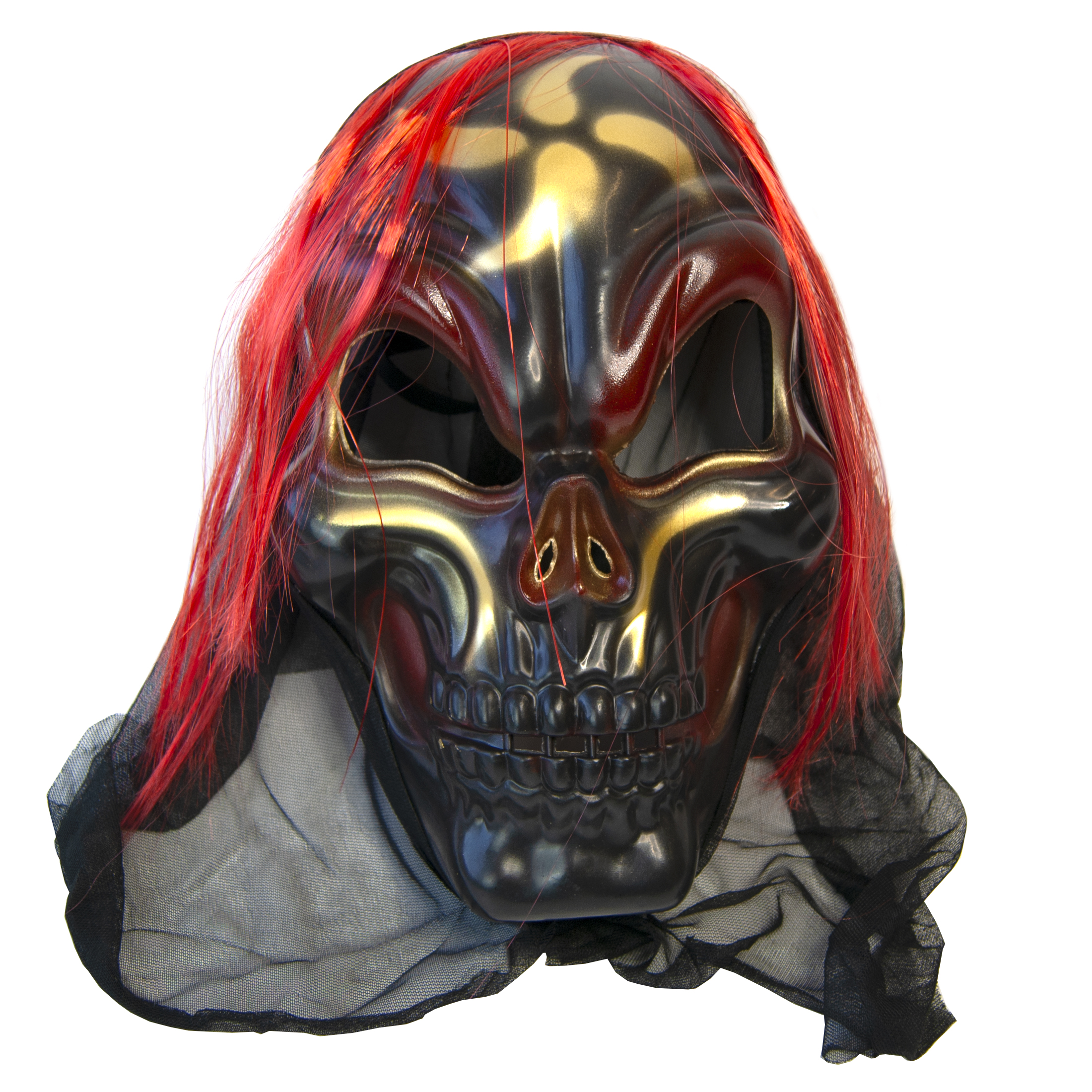 Маска Смерть с капюшоном (черная)