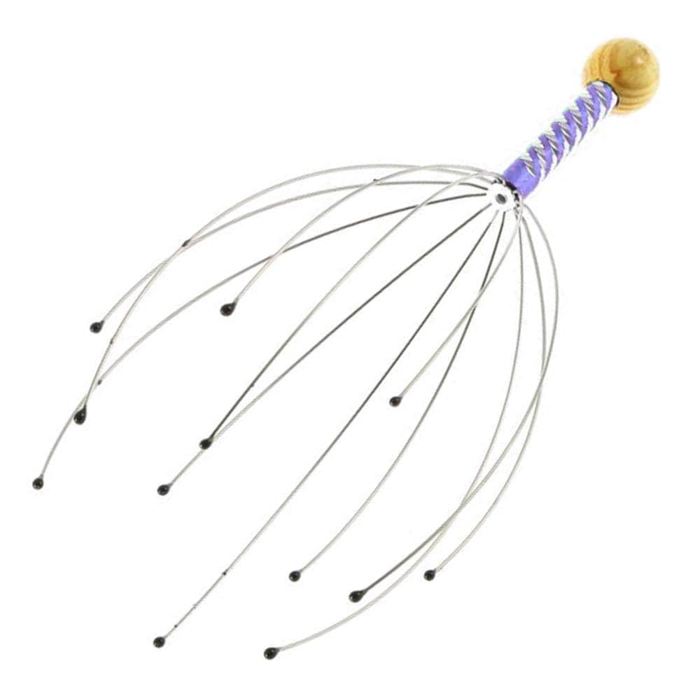 Массажер для головы Мурашка фиолетовый Массажер для головы Мурашка фиолетовый