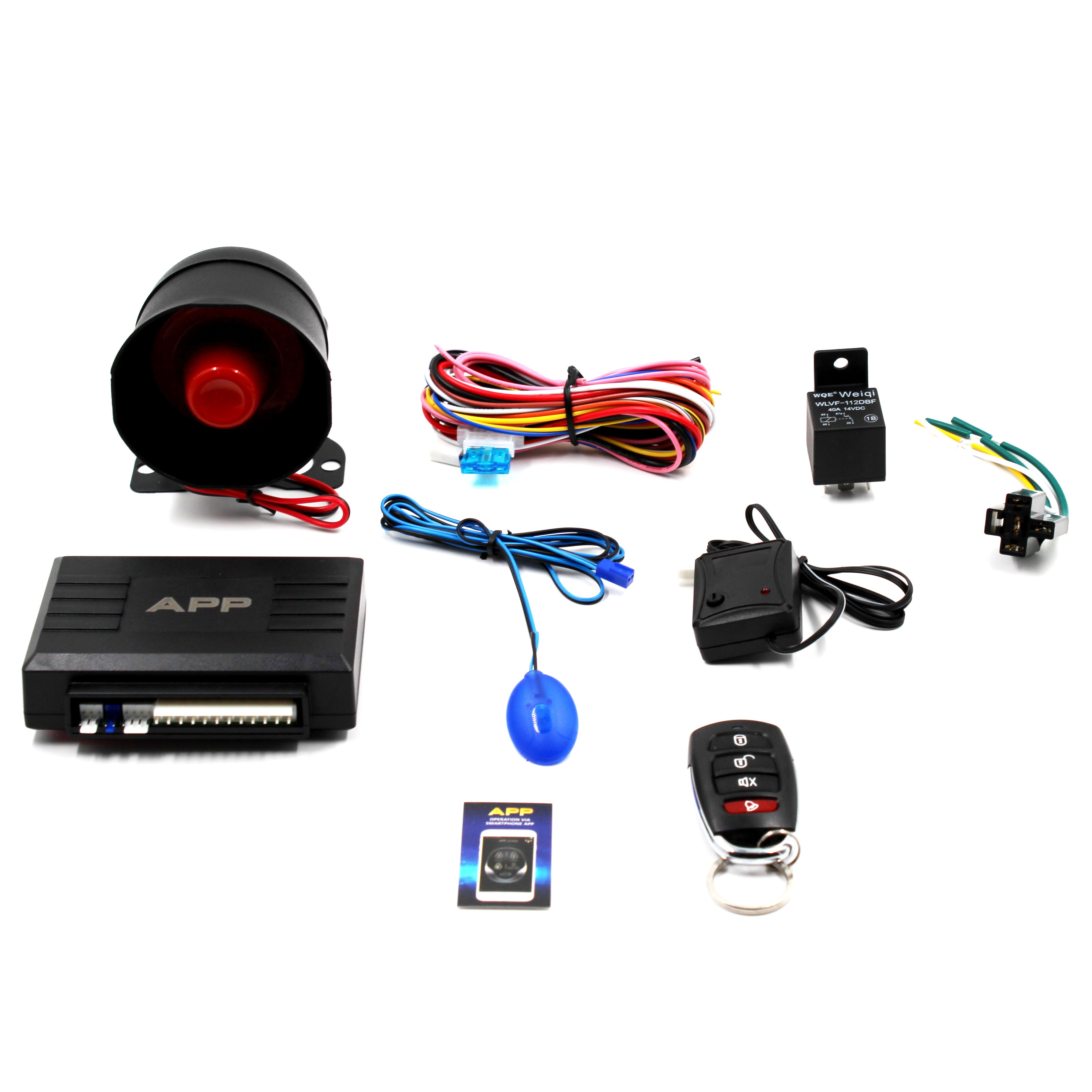 Автосигнализация CAR ALARM 2 WAY KD-3000 APP