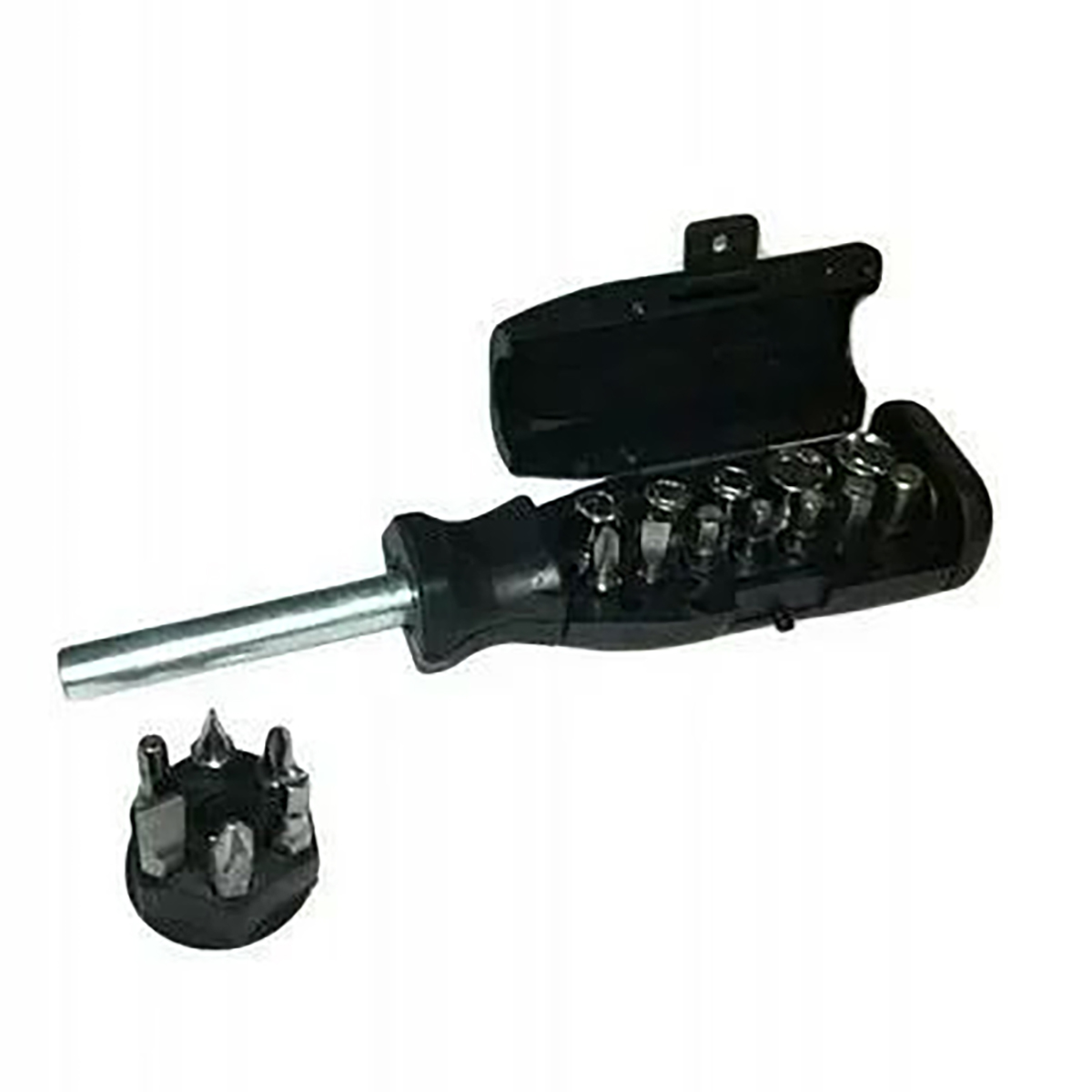 Отвертка с набором насадок, 18 шт TOOL QC 002 / UKC. Набор 18в1