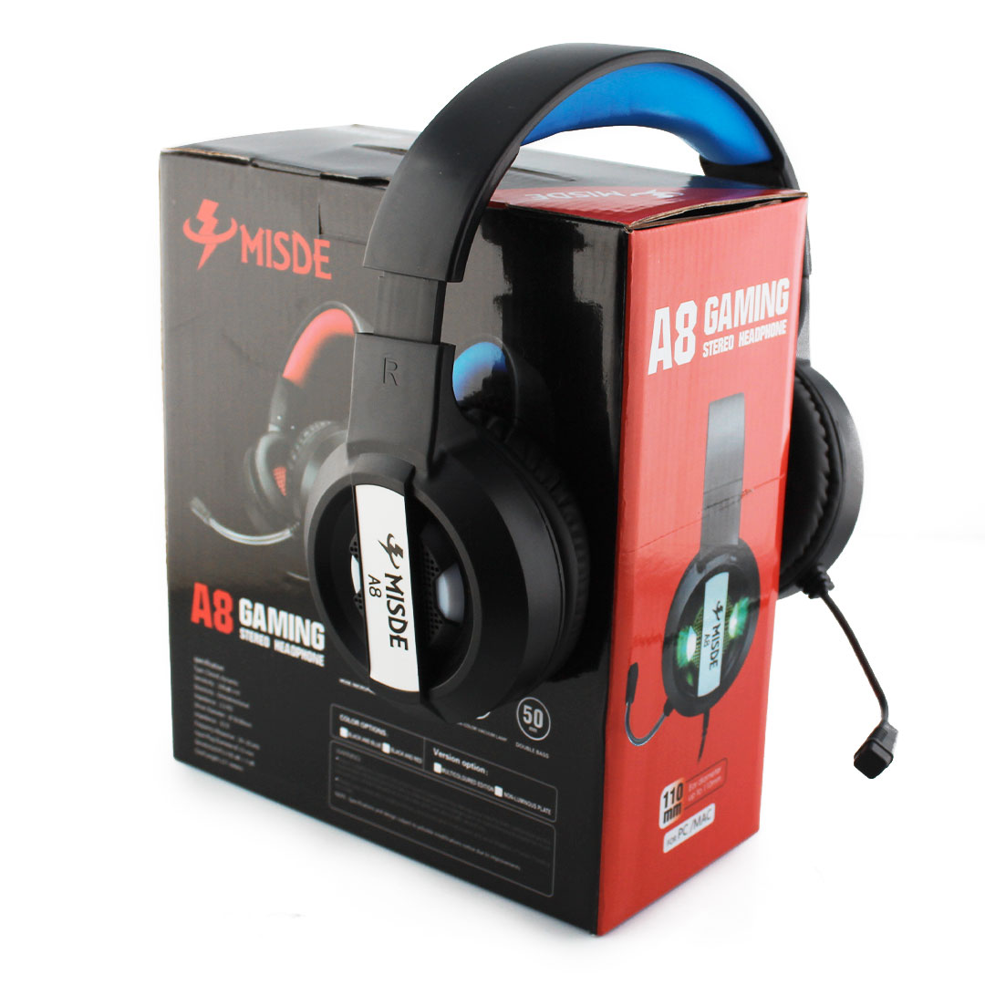 Наушники MISDE A8 GAMING Led