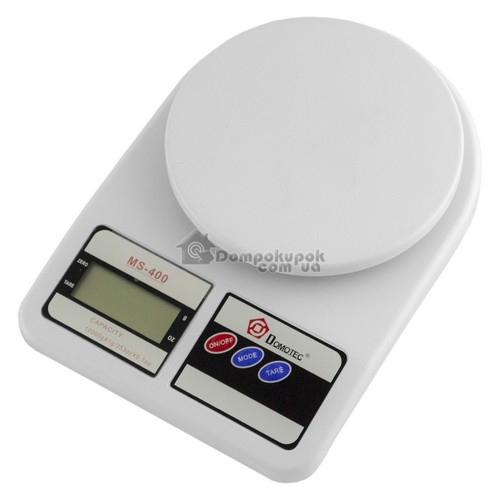 Весы кухонные DOMOTEC MS-400 10кг Весы кухонные DOMOTEC MS-400 10кг
