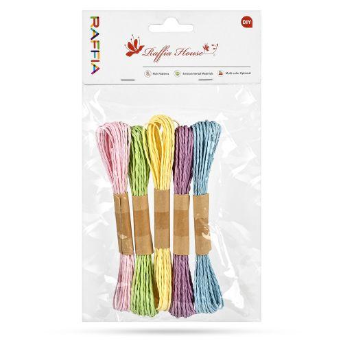 Веревка-шпагат декоративная 5шт/уп 20м Веревка-шпагат декоративная 5шт/уп 20м